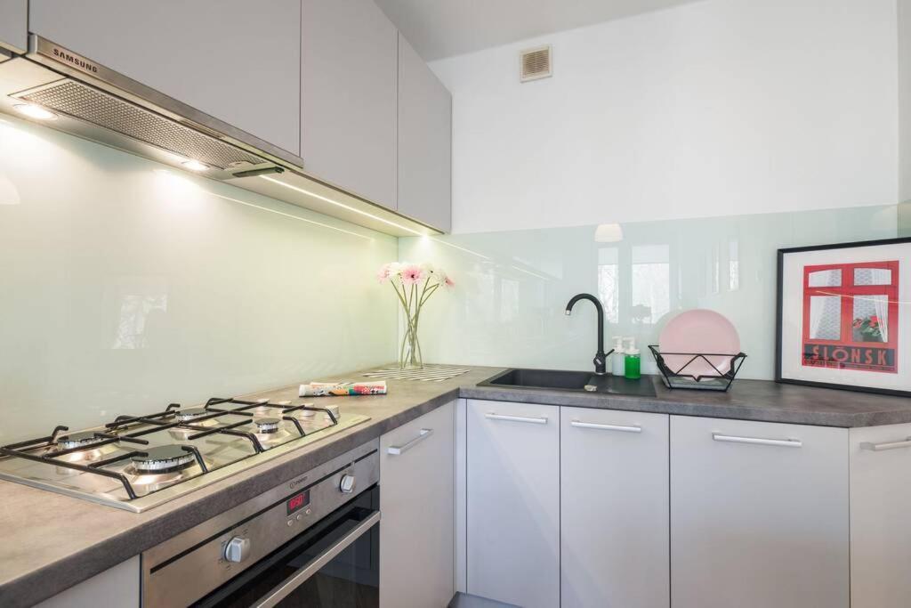 White Beds - Apartment For 6 People In The Center Krakkó Kültér fotó